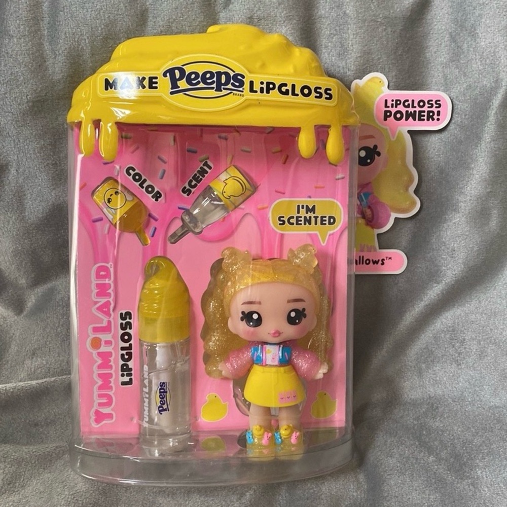 Peeps lip gloss doll